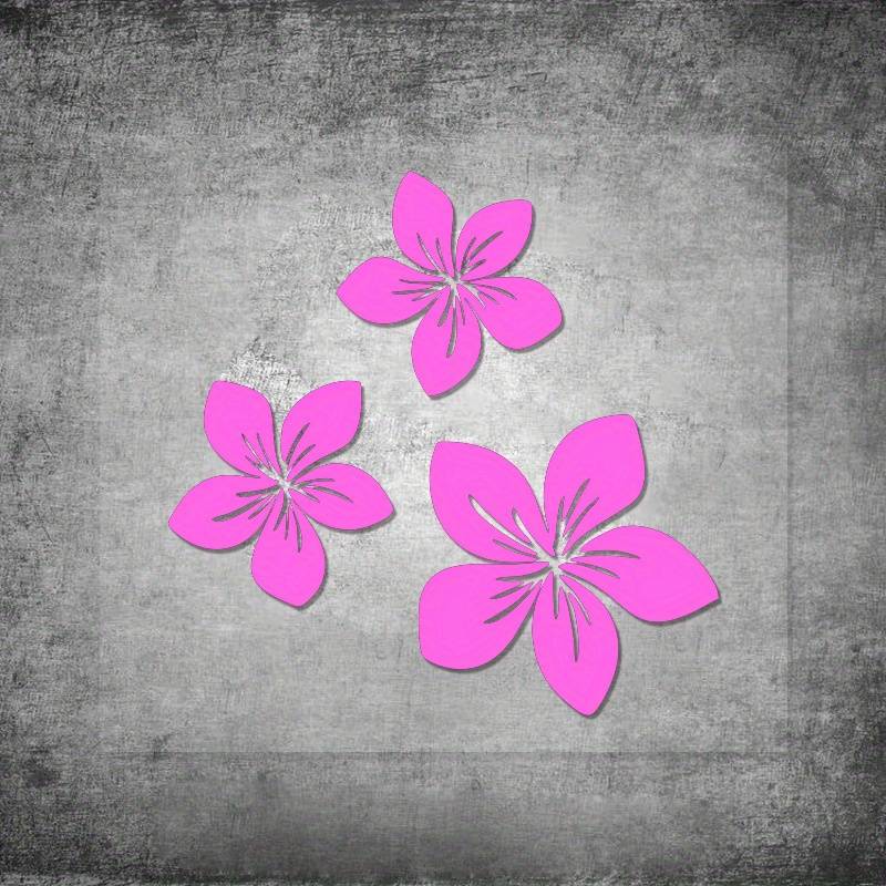 63 Pezzi Adesivi Floreali Per Auto – Decalcomanie A Forma Di Fiore Per Personalizzare La Tua Auto