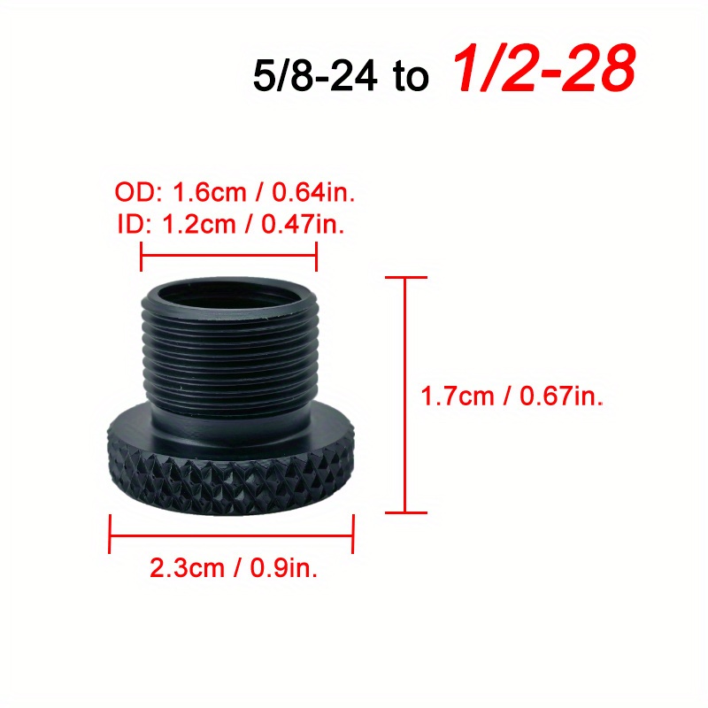 Adaptateur De Filetage D'équipage En Aluminium Pour Filtre À Huile, Piège À  Solvant 5/8-24 À 1/2-20 1/2-28 M14x1 M14x1, 5 M14x1L 1/2x28 1 Pièce - Temu  France