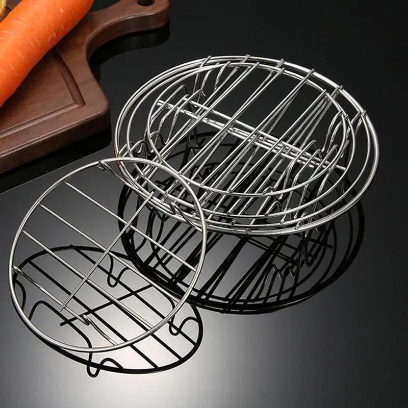 Stainless Steel Cookware Steamer Rack Cooking Baking Pot Stand