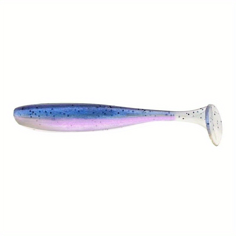 4x Leurres de Souple Crochet Appâts Artificiel T Queue Lanceur Fishing  Baits 016