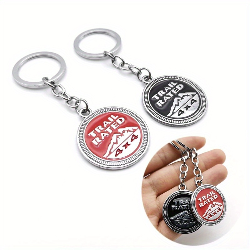 

Car Keychain Car Parts Key Ring For Jeep For Trail For Rated For Wrangler For For Grand For Compass Car Pendant