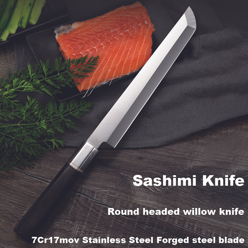 TURWHO Professional Damascus Chef Knife 8, 67 Layer Damascus Steel  Handmade Forged Kitchen Knives Salmon Knife Slicing Knife Sharp Blade  Cleaver Japanese Damascus Steel Sashimi Knife Sushi Knife Fish Knife Beef  Raw