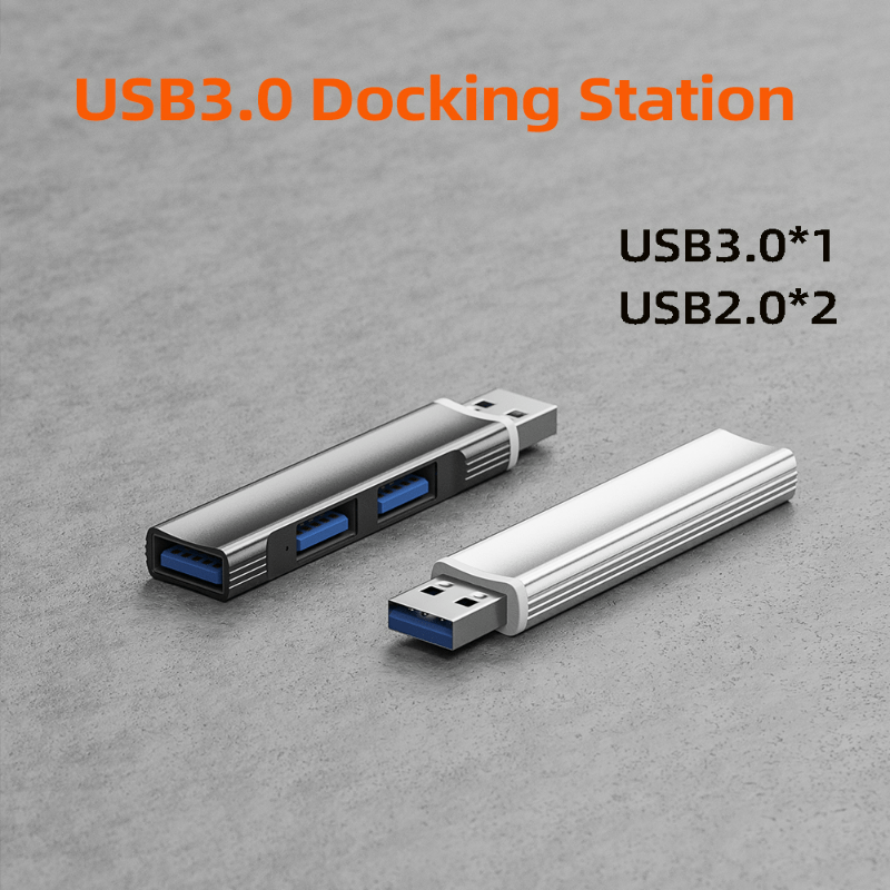 Mini Répartiteur Usb 3.0 Hub 3 Ports Transfert De Données À Grande