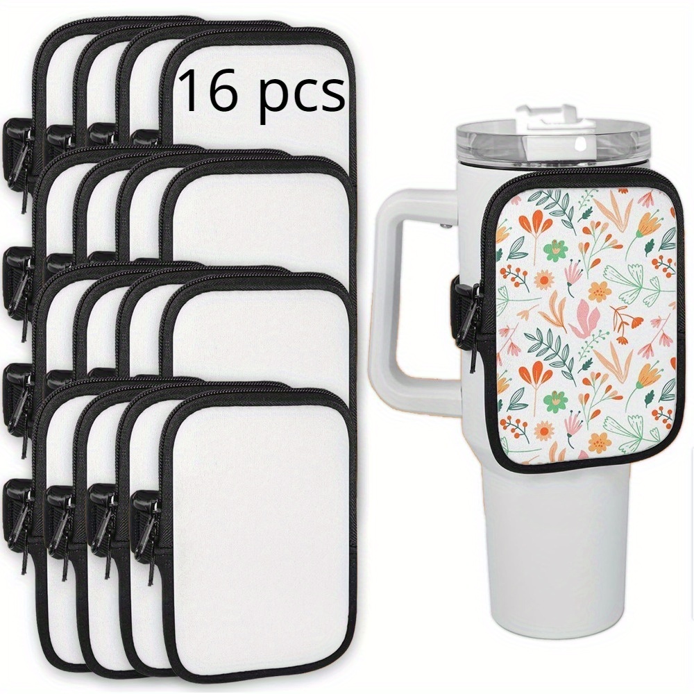 Sublimation Water Bottle Pouch For Stanley Cup Accessories - Temu