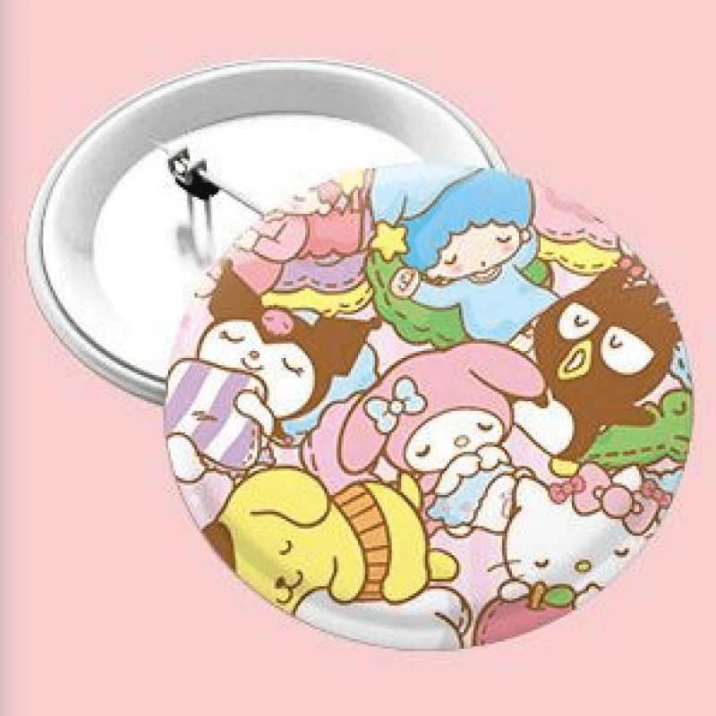 Cartoon Bag Stickers Y2k Hello Kitty Kuromi Cartoon - Temu