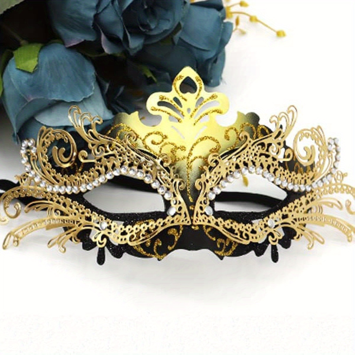 Carnival Costume Party Mask For Couples Gorgeous Venice - Temu