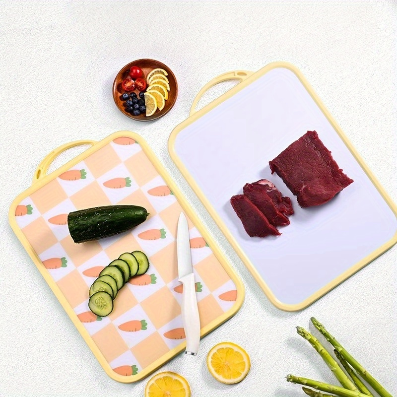 1pc, Chopping Board, Double-sided Antibacterial And Anti-mold Cutting  Board, Household Kitchen Cutting Board, Household Chopping Board, Food  Supplemen