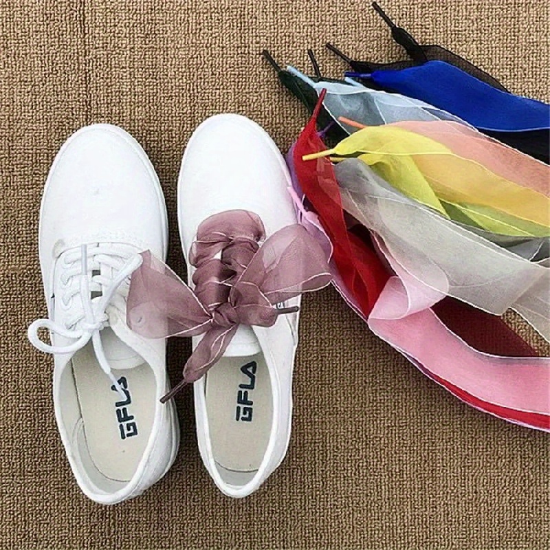 Organza shoelaces on sale