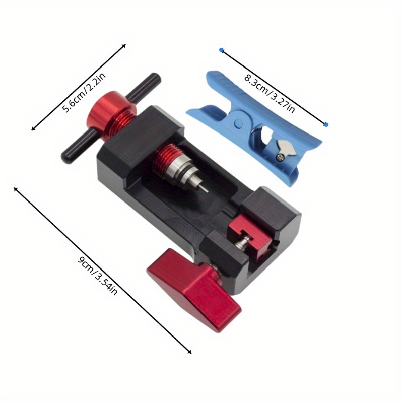 Bicycle Hydraulic Hose Fitting Insertion Tool with Cutter