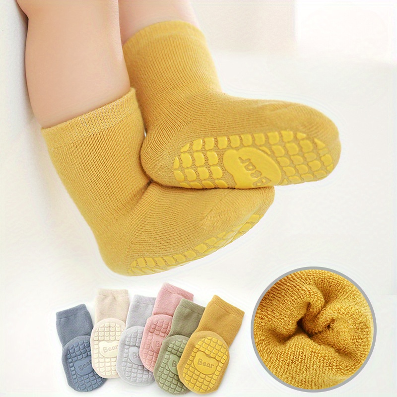 Acheter Chaussettes de sol épaisses et antidérapantes pour bébé