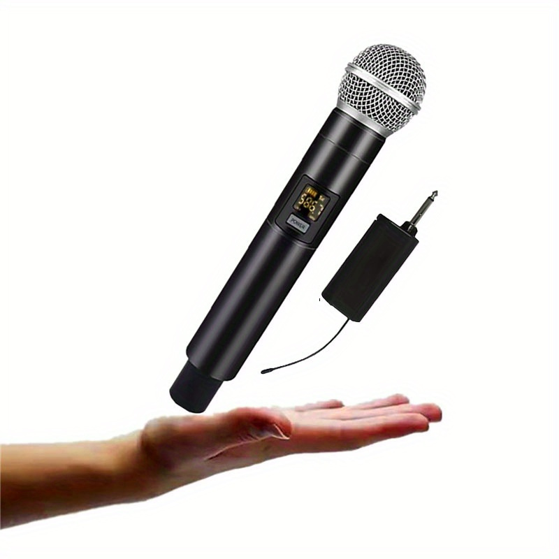 Micrófonos Inalámbricos Dinámico Karaoke Microfono 2 Piezas