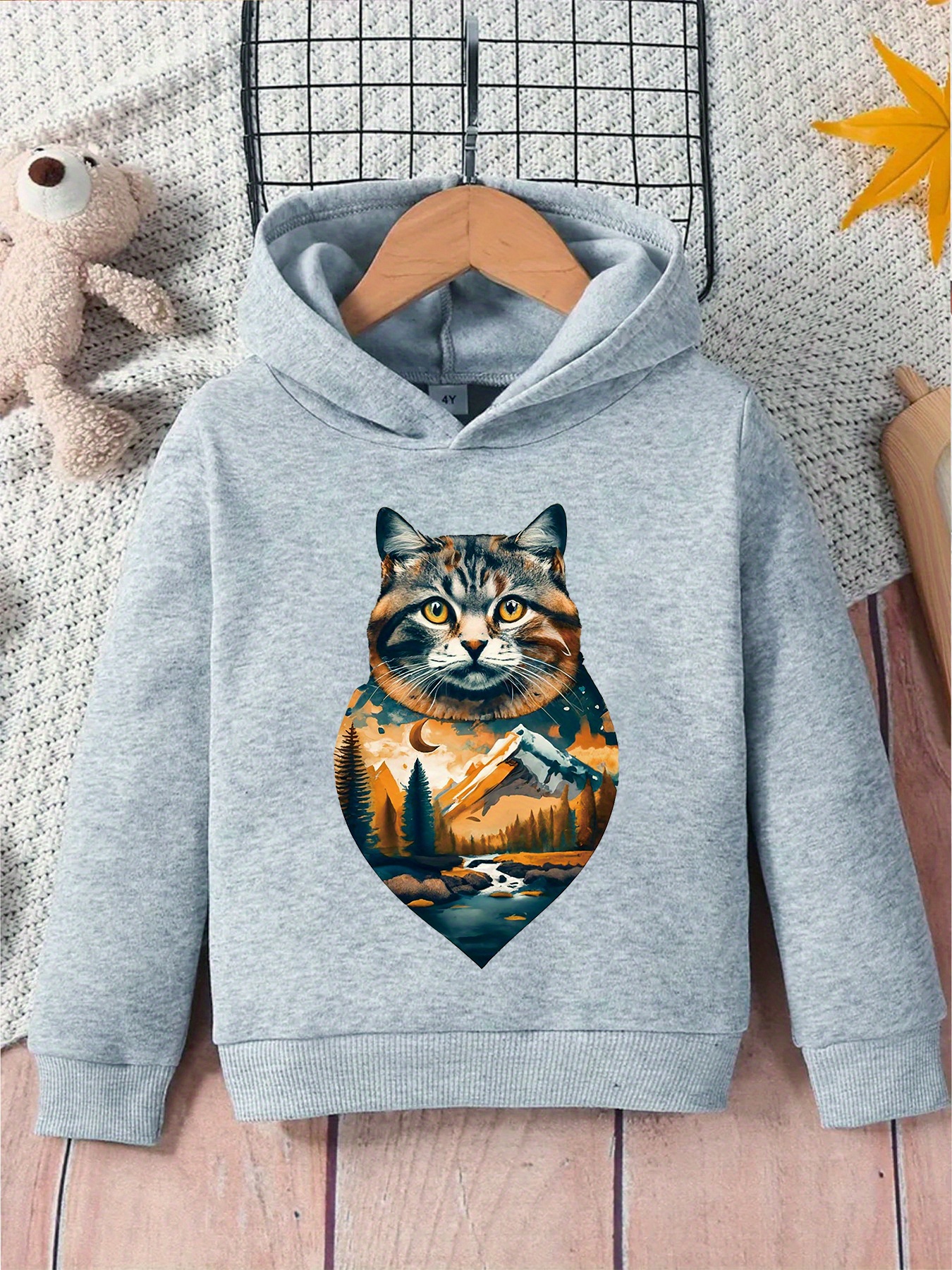 Cat hoodie best sale for guys