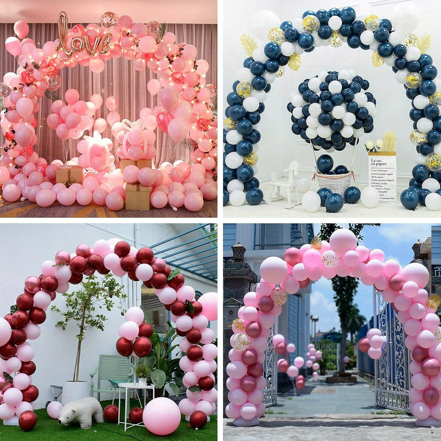 Large Balloon Arch Sets With Base Balloon Accessories Stands Party