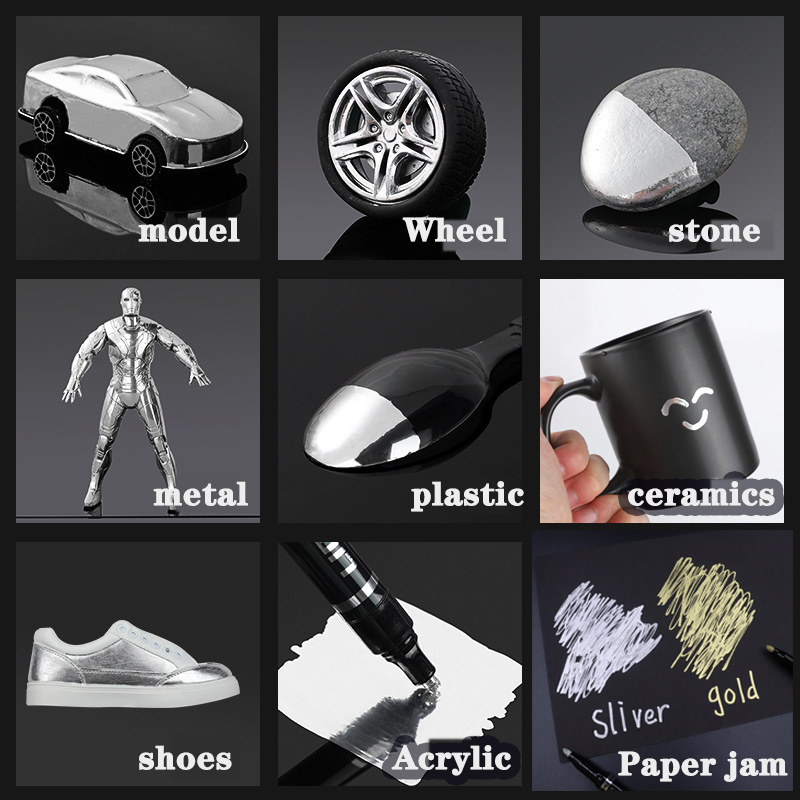 Mirror Marker Pen Diy Reflective Paint Pens Mirror Markers Temu