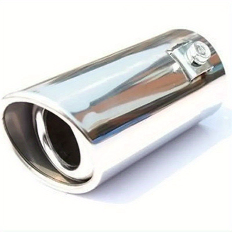 Black Universal Car Exhaust Tail Muffler Tip Pipe Car Vehicle Stainless  Steel Tail Throat Exhaust System Muffler Pipe 13 3x6 3cm 5 2x2 5in -  Automotive - Temu Italy