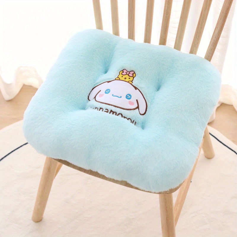 Sanrio Plush Cushion For Chair Soft Warm Seat Lovely Sitting Home