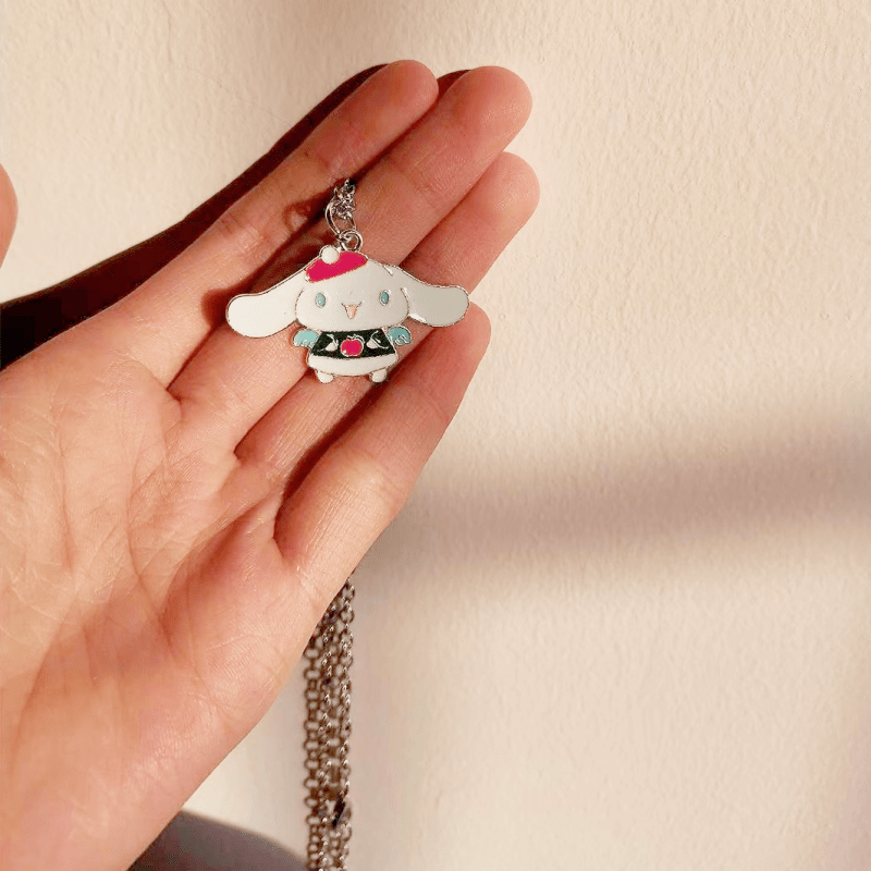My Melody Y2K Necklace, Cute Sanrio Jewelry, Gift for Girlfriend, Sanrio  Lover, Pink Bunny Rabbit Adorable Necklace, Cute Aesthetic Necklace -   Denmark