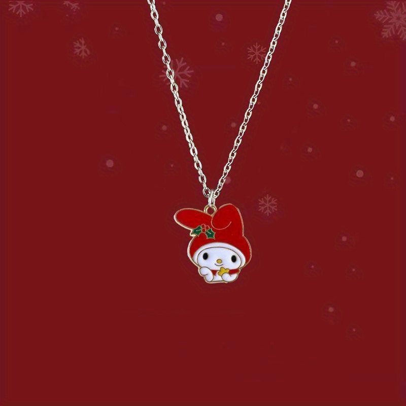 My Melody Y2K Necklace, Cute Sanrio Jewelry, Gift for Girlfriend, Sanrio  Lover, Pink Bunny Rabbit Adorable Necklace, Cute Aesthetic Necklace -   Denmark