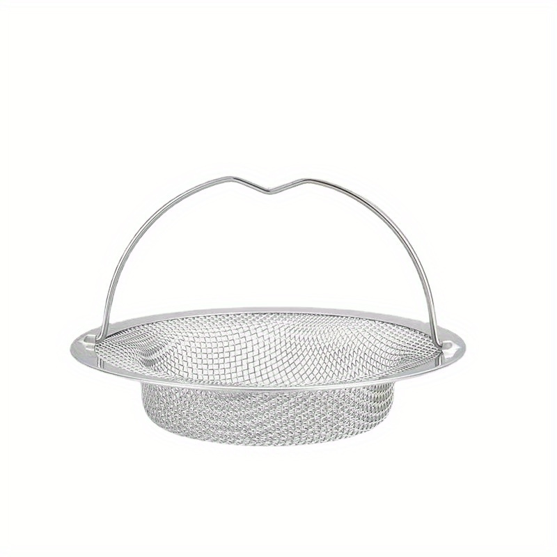 2 Piezas Filtro Fregadero Cocina 11cm de Acero Inoxidable Coladores de  Desagüe con Asa para Baño