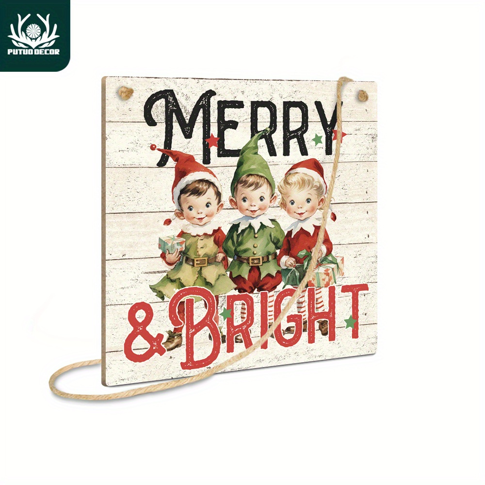 Nice Until Proven Naughty Wooden Hanging Sign Porcelain Wall - Temu