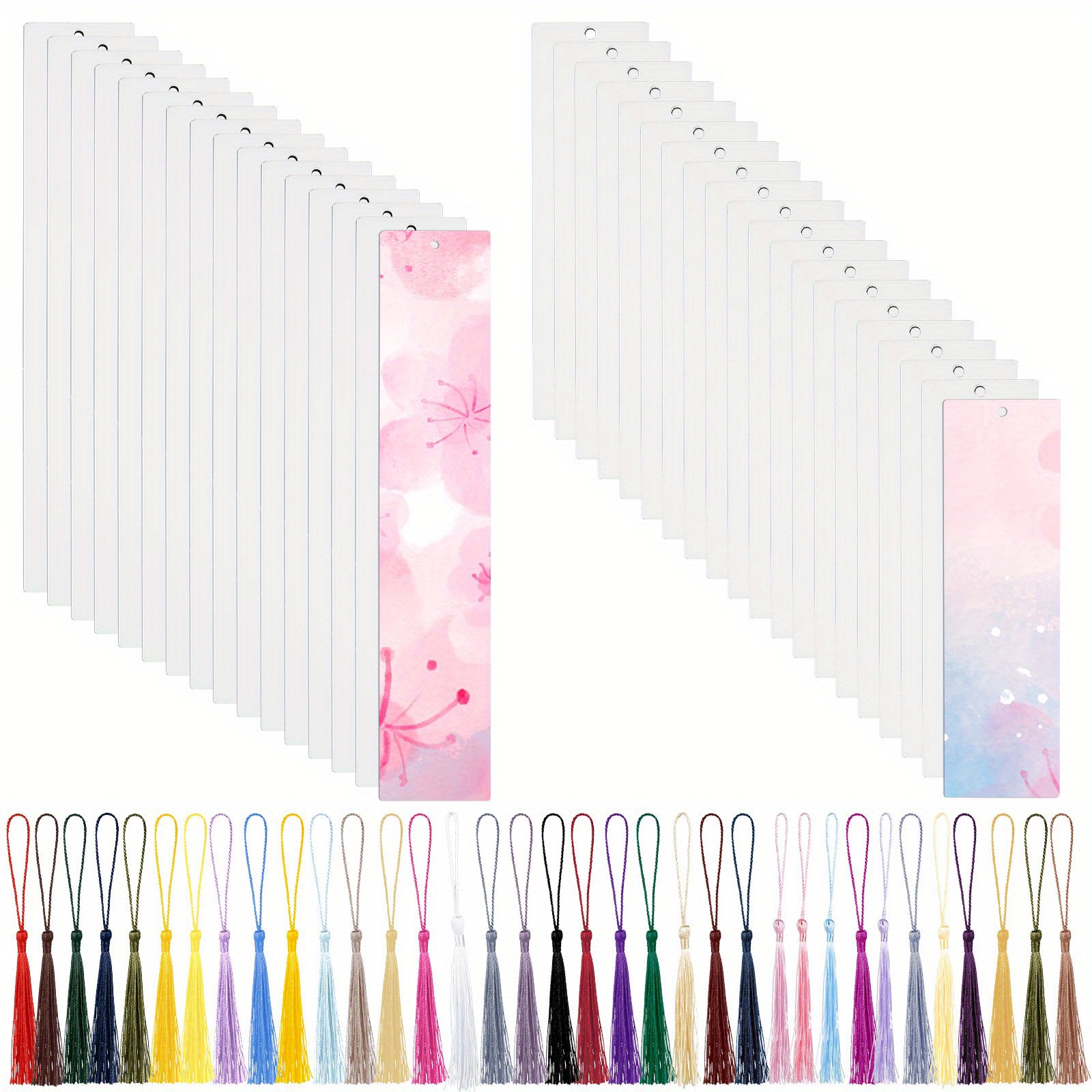 Sublimated Blank Bookmarks Sublimation Blank Bookmark - Temu
