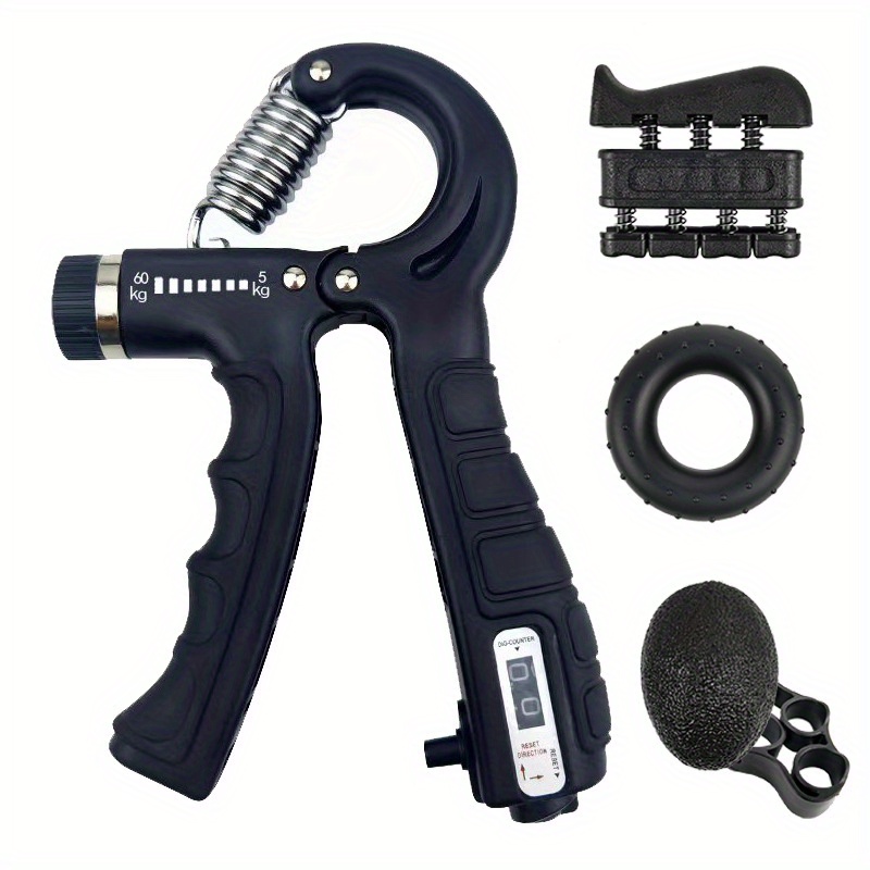 fit Up To ) Silicone Grip Strengther Adjustable Finger - Temu