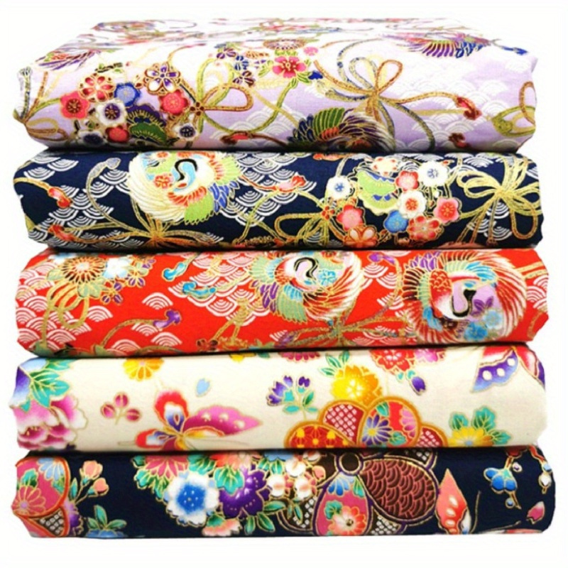 Japanese Style Cotton Tang Style Sewing Fabric Cotton - Temu