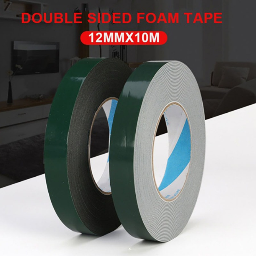Waterproof Double Sided Foam Tape 12mm 10m 6mm 10m