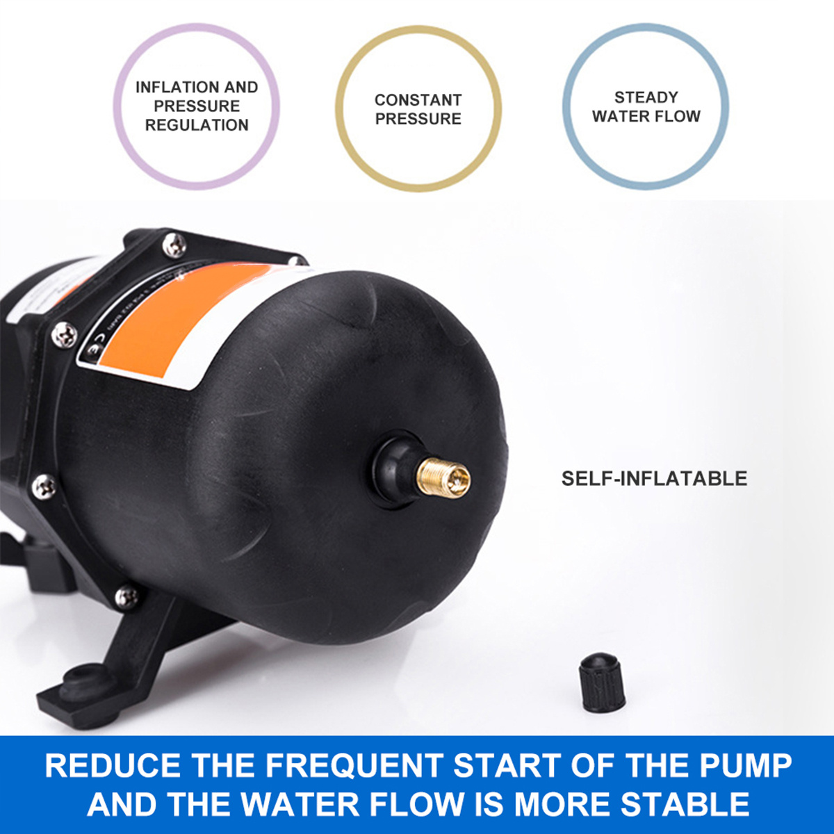 High Pressure Electric Fuel Booster Pump For Oil Transfer 125PSI