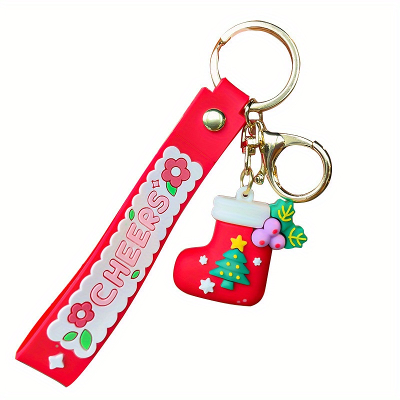 Christmas Series Bracelet Wristlet Keychain Cute Horror Doll