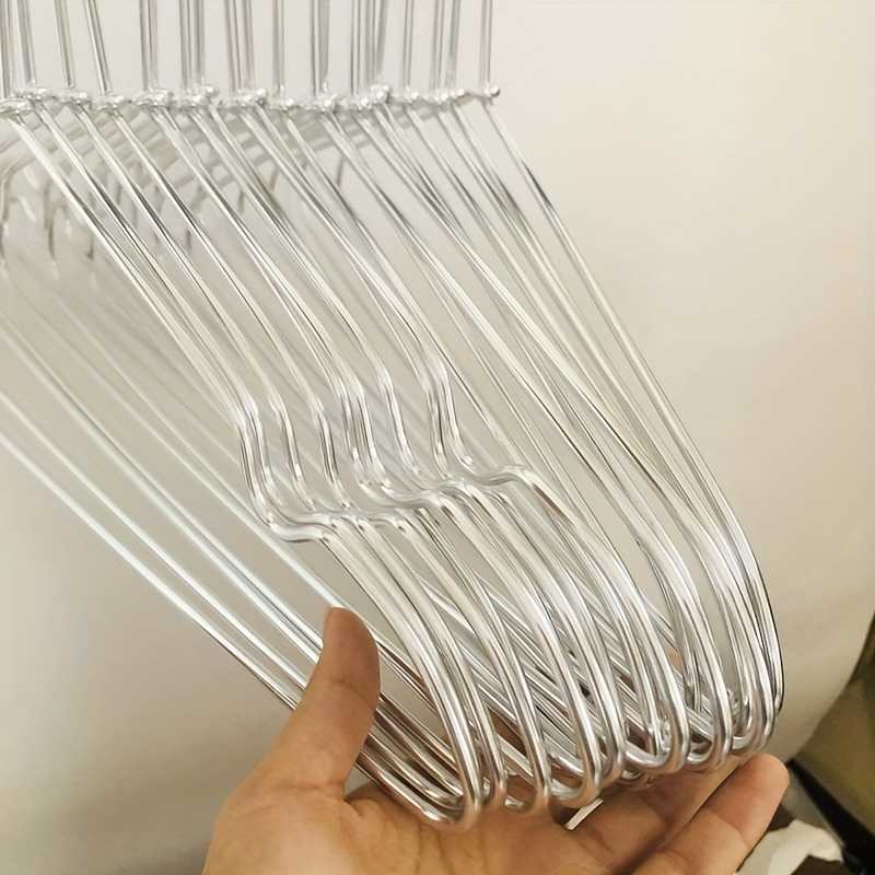 Perchas de acrílico transparente colgador de plástico con purpurina perchas  antideslizantes para ahorrar espacio perchas de ropa resistentes con – Yaxa  Guatemala