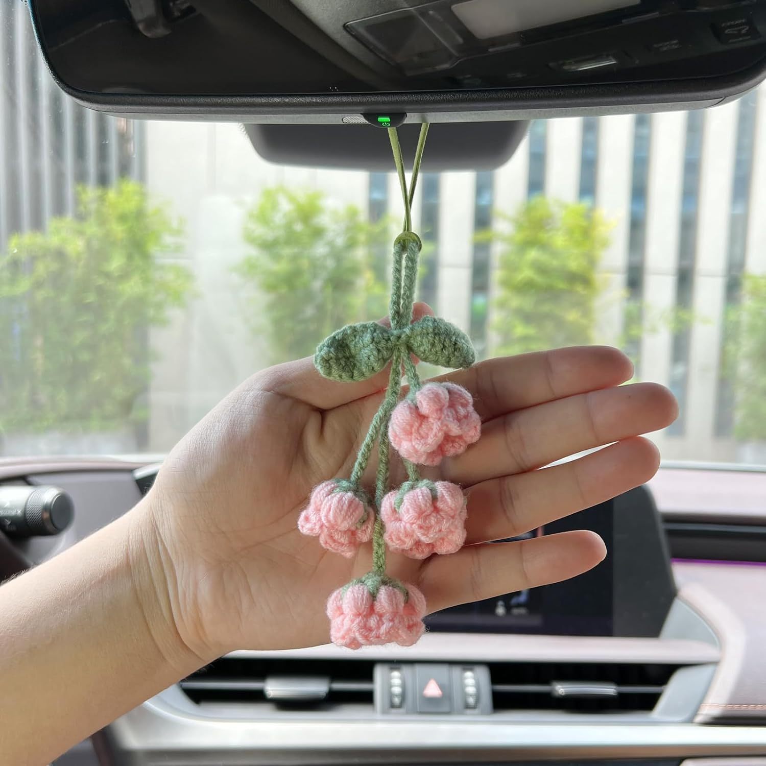 Auto dekoration Auto spiegel anhänger Zubehör Handgefertigte