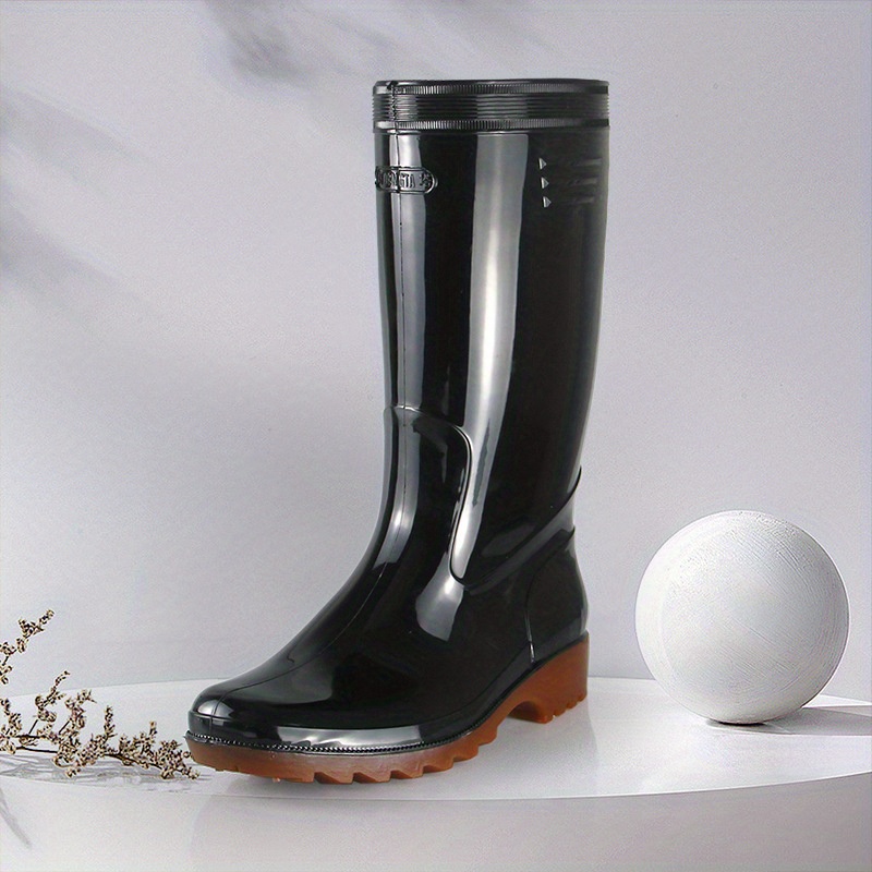 Rain Boots For Men Waterproof Anti Slipping Knee High Rubber Boots