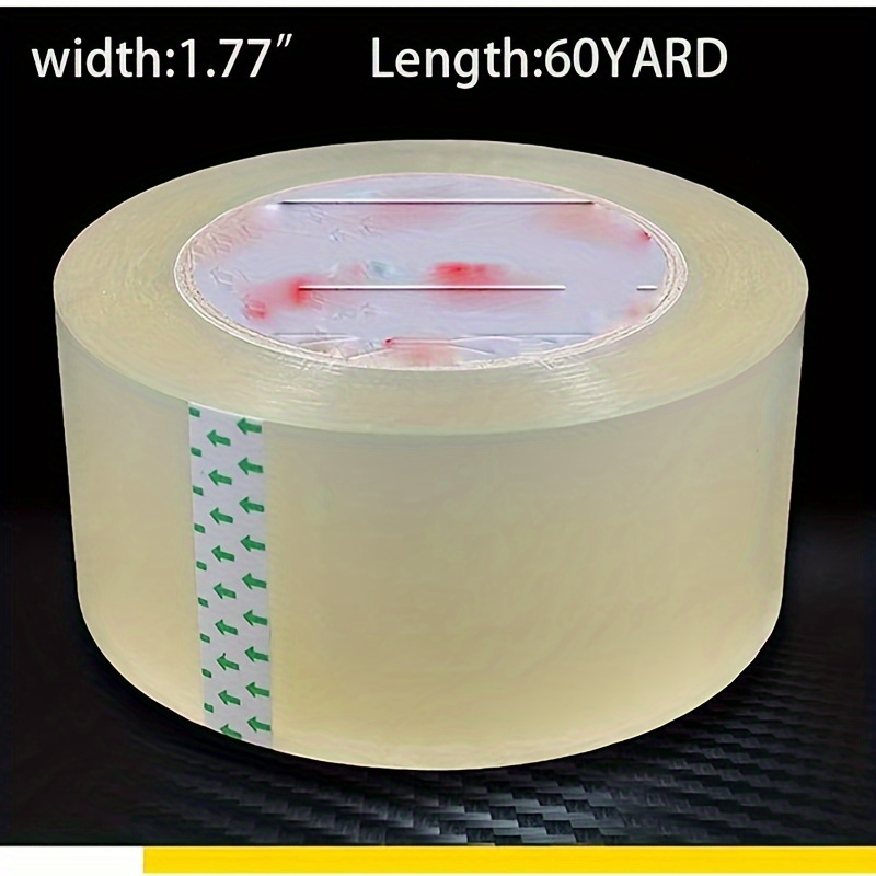 Clear Packing Tape 3 Inch Wide (2.7Mil Thick) - 60 Yards per
