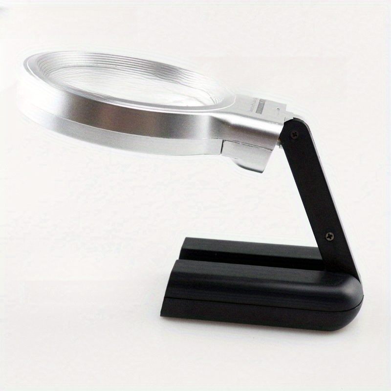 10X Magnifying Glass With Light And Stand, Desktop Hands Free Magnifying  Glass For Close Work Reading Hobby Crafts Repair