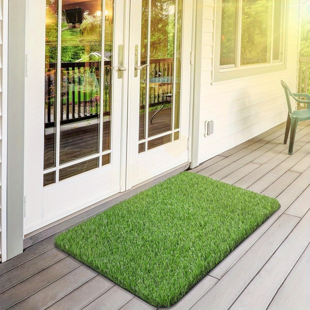 Artificial Grass Door Mat, Turf Grass Front Door Mats Outdoor