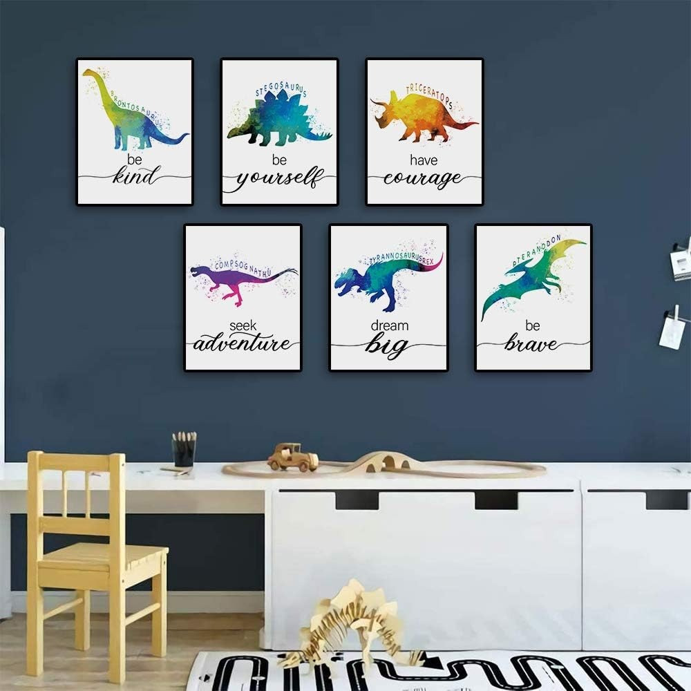 Boley Interactive Dinosaur, Bedroom Decor, Sound Poster