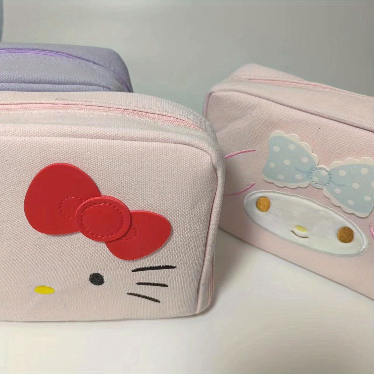 Hello Kitty - Trousse de maquillage / portefeuille - Rouge
