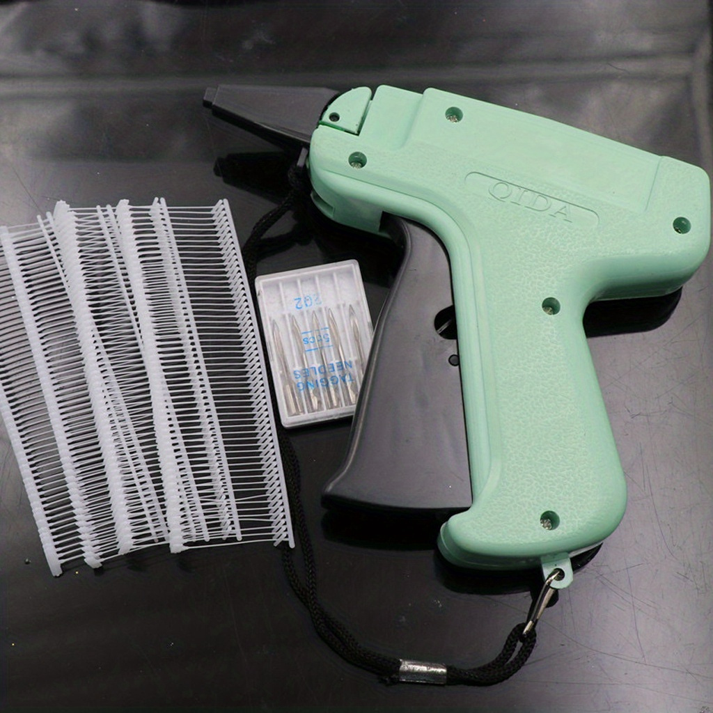 Tagging Gun For Clothing Retail Label Gun Standard Tag Set With 5 Needles And 1000pcs Barbs For Store Warehouse Consignment Family Yard