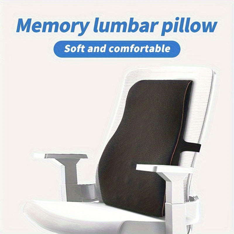 Backrest for Chair, Lumbar Support Memory Foam