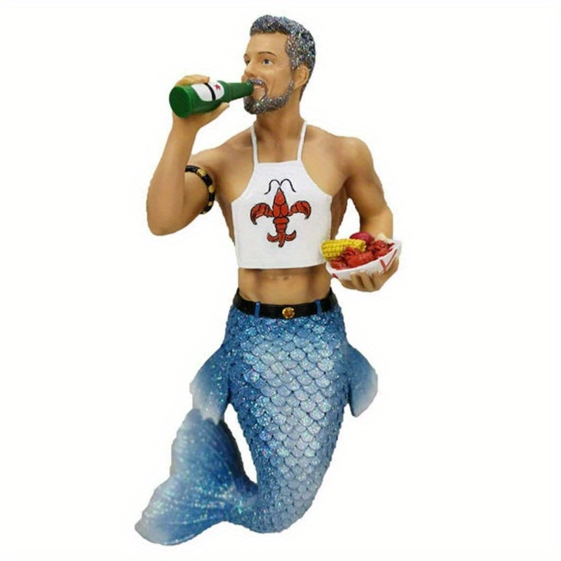 Flat Acrylic Mermaid Pendant for Car Decoration & Accessories