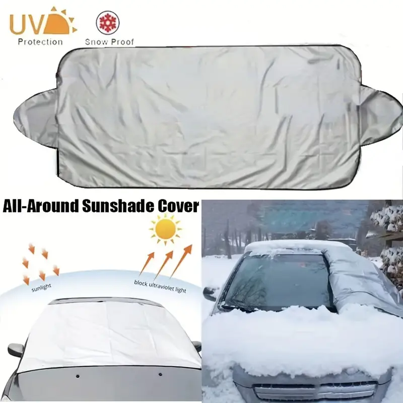 1pc Auto Frontscheibenabdeckung Auto Sonnenschutz Schnee Eis