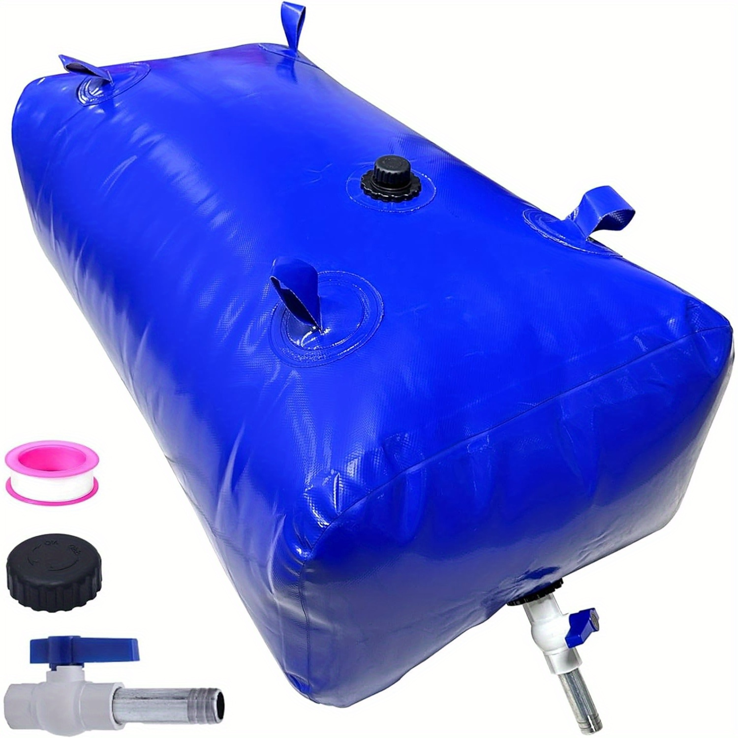 

1pc Water Storage Bladder Large Capacity Water Storage Containers Portable Foldable Emergency Water Tank Water Bag For Rvs, Drought Resistance, Fire Prevention, Agricultural Irrigation