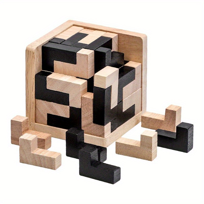 Cubo modulare con anta verde - Puzzle