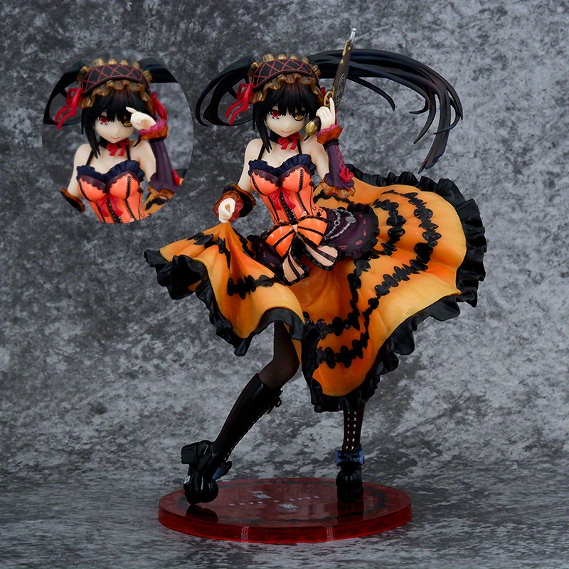 Date A Live : Tokisaki Kurumi Animw Action Figure PVC Statue Model Gifts  Toys Best Birthday Christmas Halloween Present Decoration Collection ,  Boxed