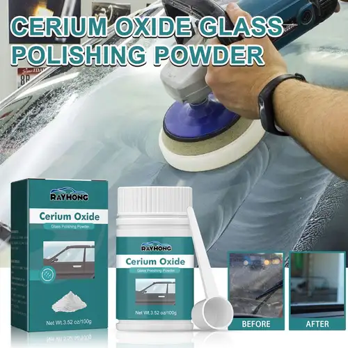 Glass Scratch Cleaning Powder Car Scratch Repair Windshield - Temu
