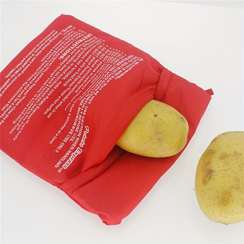 1pc Solución Rápida Fácil Cocinar Patatas En Microondas - Temu Chile