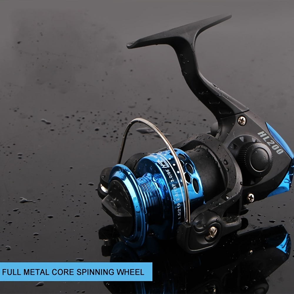 Spinning Reels For Fishing Fishing Wheel Water Drop Wheel Radical Smooth  Hefty Fishing Line Winder Spooler Machine Telescopic ultralight fishing rod  (Color : Black, Size : Right): Buy Online at Best Price