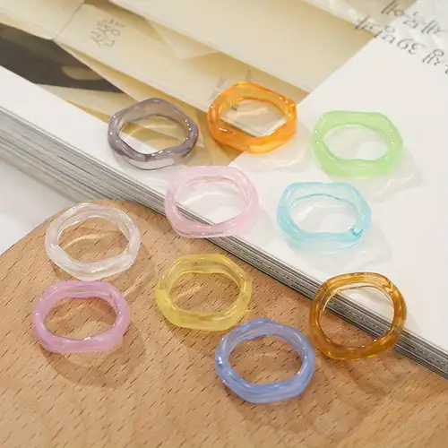 Plastic Ring - Temu