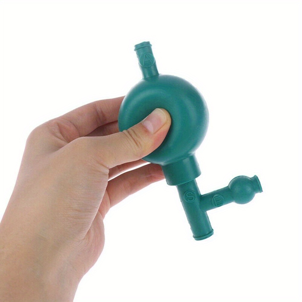 Rubber Three-Way Quantitative Suction Bulb
